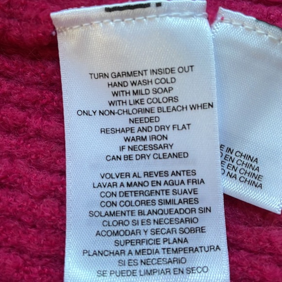 Rachel Roy Shayla in Pink Lotus Mock Neck Balloon Sleeve  L EUC - Picture 11 of 13